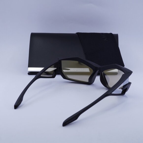 Givenchy GV40049I 02C Geometric Sunglasses - Matte Black/Smoke Mirror - Picture 9 of 9